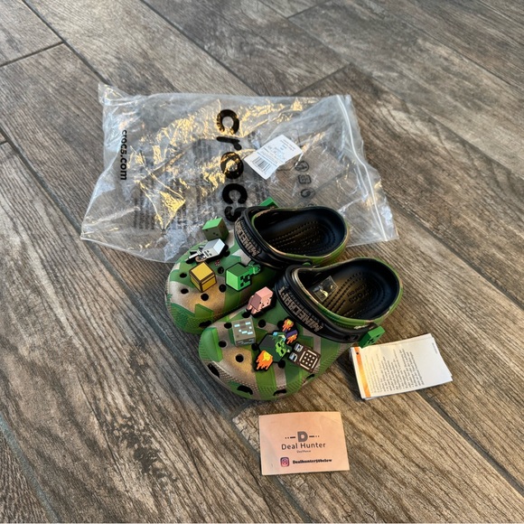 CROCS Other - Brand New Crocs Minecraft Kids Classic Clogs